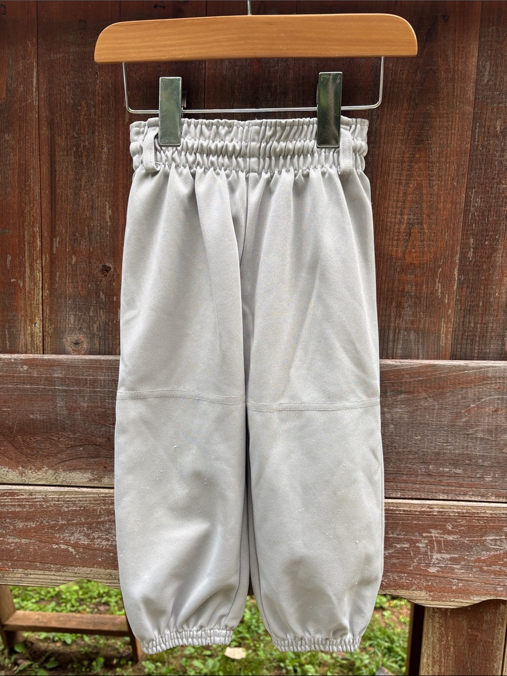 Athletic Works Light Gray Kids Elastic-Waist Jogger Pants XS 4-5 Years